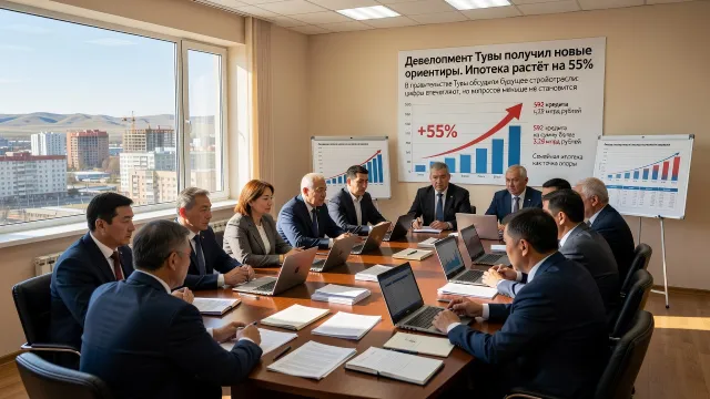 Девелопмент Тувы получил новые ориентиры. Ипотека растёт на 55%